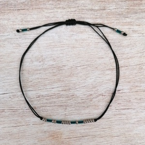 MORSE - FRIENDS karkötő  - ékszer - karkötő - gyöngyös karkötő - Meska.hu