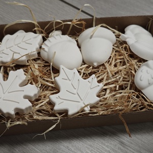 DIY BOX festhető figurk Ősz, DIY (Csináld magad), Egységcsomag, Festett tárgyak, Gipszöntés, MESKA