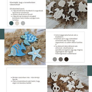 DIY BOX festhető figur�k  T�l - diy (csináld magad) - egységcsomag - Meska.hu