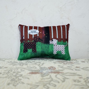 Mini mesepárna  Gyöngykutyusok és a gyöngypókok, Otthon & Életmód, Lakástextil, Párna & Párnahuzat, Mindenmás, Varrás, MESKA