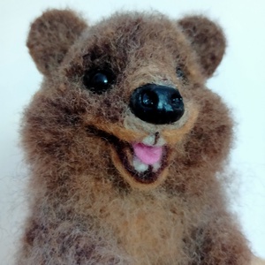 Tűnemezelt, nemez quokka, Játék & Sport, Plüssállat & Játékfigura, Más figura, Nemezelés, MESKA