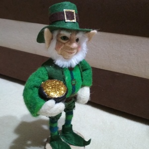 Tűnemezelt, nemez  ír Leprechaun - játék & sport - plüssállat & játékfigura - más figura - Meska.hu