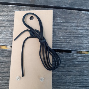 Fekete-fehér ékszergarnitúra: medál és fülbevaló - ékszer - ékszerszett - Meska.hu