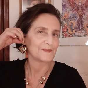  Arany szív fülbevaló - ékszer - fülbevaló - lógó fülbevaló - Meska.hu