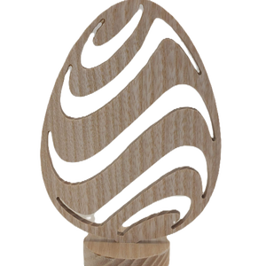Húsvéti talpas tojás, hullámos mintával  - Meska.hu