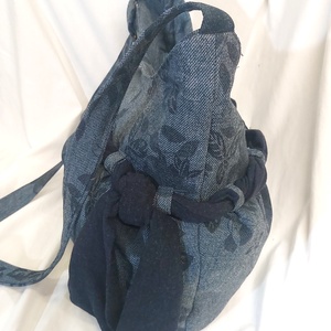 kék masnis táska - táska & tok - kézitáska & válltáska - válltáska - Meska.hu