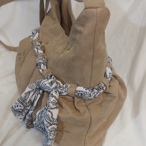 veluroa virághimzéses masnis táska - táska & tok - kézitáska & válltáska - válltáska - Meska.hu