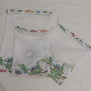 Bevásló szatyor szett - táska & tok - bevásárlás & shopper táska - zöldség/gyümölcs zsák - Meska.hu