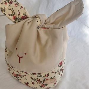 Nyuszis kosárka - ünnepi díszek, dekorációk - húsvéti díszek és dekorációk - húsvéti tojástartó - Meska.hu