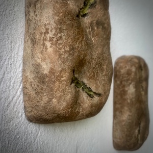 Yami to Hikari - wabi-sabi, fali dekor, otthon, egyedi, papírbeton, minimalista, dekoráció, Otthon & Életmód, Dekoráció, Fali és függő dekoráció, Falra akasztható dekor, Szobrászat, MESKA
