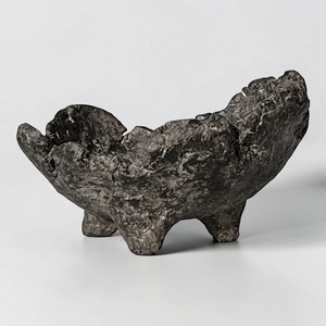 Mamori papírbeton tál � wabi sabi stílusú minimalista kézműves lakásdekor - otthon & életmód - dekoráció - asztal és polc dekoráció - dekorációs tál, tartó - Meska.hu