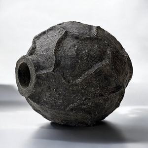 Sabi no Tama - wabi-sabi, otthon, egyedi, papír, beton, minimalista, dekoráció, váza - otthon & életmód - virágdekoráció - virágtartó - váza - Meska.hu