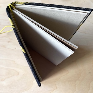 Füzettartó, füzetborító, traveller's notebook, A/5, keménytáblás, textilborítós, papírmadár - otthon & életmód - papír, írószer - könyv- és füzetborító - Meska.hu