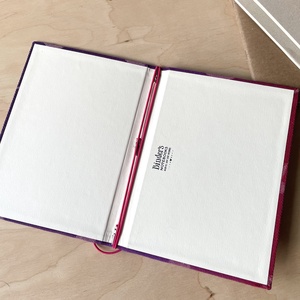 Csillagos füzettartó, füzetborító, traveller's notebook, A/5, keménytáblás, textilborítós - otthon & életmód - papír, írószer - könyv- és füzetborító - Meska.hu