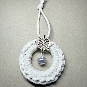 Karácsonyi dísz - karácsony - karácsonyi ajándékozás - karácsonyi képeslap, üdvözlőlap, ajándékkísérő - Meska.hu