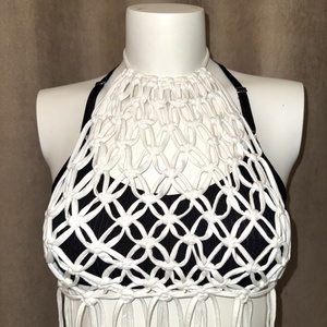 Makramé top - Sun kiss - ruha & divat - női ruha - póló, felső - Meska.hu