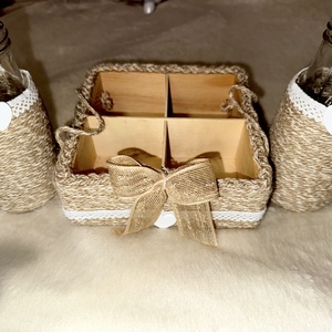 Juta tároló szett, Otthon & Életmód, Dekoráció, Dísztárgy, , MESKA