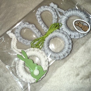 Nyuszi csomag - otthon & életmód - dekoráció - húsvéti asztaldíszek - Meska.hu