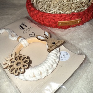 Piros húsvéti kosár csomag, Otthon & Életmód, Dekoráció, Húsvéti asztaldíszek, , MESKA