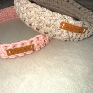 Kosár szett - otthon & életmód - tárolás & rendszerezés - tárolókosár - Meska.hu