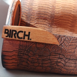 BIRCH. LIORA nyírfa táska - táska & tok - kézitáska & válltáska - alkalmi táska - Meska.hu