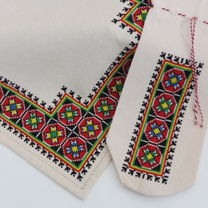 Tiszavidéki, beregi keresztszemes hímzett kisterítő és bortartó szett (2.) - otthon & életmód - konyhafelszerelés, tálalás - tálalás - tálalás - Meska.hu