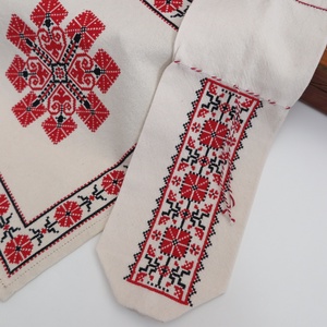 Tiszavidéki, beregi keresztszemes hímzett kisterítő és bortartó szett (5.) - otthon & életmód - konyhafelszerelés, tálalás - tálalás - tálalás - Meska.hu