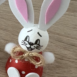 Cserép nyuszi - kérésre - Meska.hu