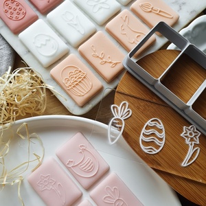 HÚSVÉTI SÜTIBÉLYEGZŐ Fondant mintázó, Modellező paszta bélyegző, Polimer agyag dombornyomó, Égethető gyurma bélyegző - otthon & életmód - konyhafelszerelés, tálalás - sütés, főzés - sütikiszúró - Meska.hu