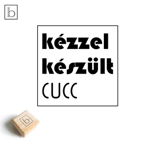 Papírpecsét, bélyegző, csomagolási nyomda Kézzel készült cucc felirattal, Otthon & Életmód, Papír, írószer, Pecsétek, Papírpecsét, , MESKA