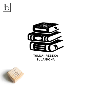 Ex libris pecsét, személyre szabható bélyegző, könyv nyomda, Könyv & Zene, Ex libris pecsét, , MESKA