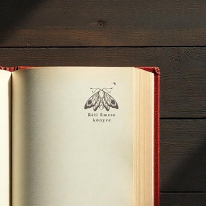 Ex libris pecsét, személyre szabható bélyegző, könyv nyomda - Könyvmoly, Könyv & Zene, Ex libris pecsét, , MESKA