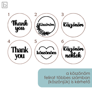 Köszönőajándék szülőknek, esküvőre, tanároknak - Kekszpecsét, mézeskalácspecsét - otthon & életmód - konyhafelszerelés, tálalás - sütés, főzés - sütidísz - Meska.hu