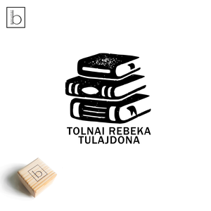Ex libris pecsét, személyre szabható bélyegző, könyv nyomda, Könyv & Zene, Ex libris pecsét, , MESKA