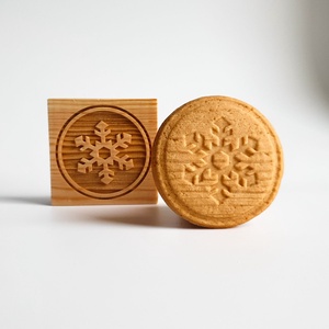 Hópehely - Karácsonyi mézeskalács kekszpecsét, Otthon & Életmód, Konyhafelszerelés, tálalás, Sütés, főzés, Sütidísz, , MESKA