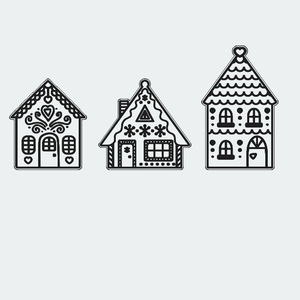 Mézeskalács ház készítő szett  Klasszikus, Otthon & Életmód, Konyhafelszerelés, tálalás, Sütés, főzés, Sütidísz, , MESKA