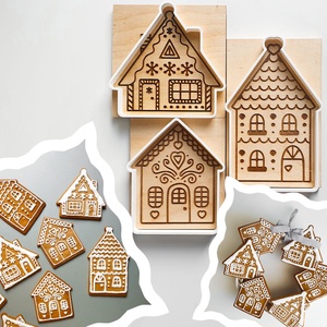 Mézeskalács ház készítő szett � Klasszikus - otthon & életmód - konyhafelszerelés, tálalás - sütés, főzés - sütidísz - Meska.hu