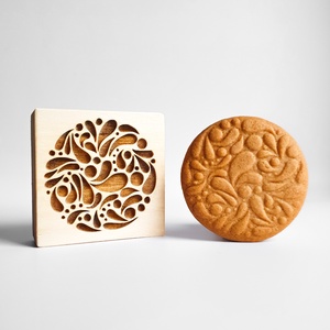 Karácsonyi gömb mintájú sütipecsét - Mézeskalácshoz és spekulatius kekszhez - otthon & életmód - konyhafelszerelés, tálalás - sütés, főzés - sütidísz - Meska.hu