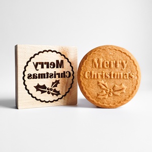 Merry Christmas sütipecsét- Mézeskalácshoz és spekulatius kekszhez - otthon & életmód - konyhafelszerelés, tálalás - sütés, főzés - sütidísz - Meska.hu