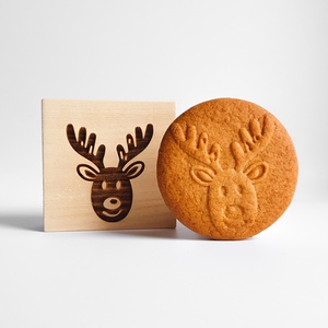 Rudolf a rénszarvas sütipecsét- Mézeskalácshoz és spekulatius kekszhez, Otthon & Életmód, Konyhafelszerelés, tálalás, Sütés, főzés, Sütidísz, , MESKA