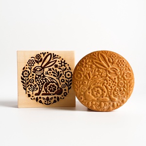 Húsvéti nyulas sütipecsét - Linzerhez, mézeskalácshoz, spekulatius kekszhez, Otthon & Életmód, Konyhafelszerelés, tálalás, Sütés, főzés, Sütidísz, , MESKA