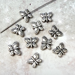 Pillangó köztes - 20 db, Kellékek & szerszámok, Gyöngyfűzés kellékek, Fém köztesek, Ékszerkészítés, Mindenmás, MESKA