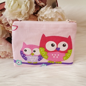 Bagoly mintás apróság neszesszer - táska & tok - neszesszer - Meska.hu