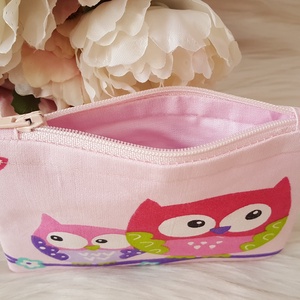 Bagoly mintás apróság neszesszer - táska & tok - neszesszer - Meska.hu