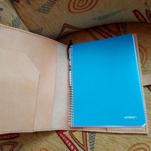 Baglyos noteszborító - otthon & életmód - papír, írószer - könyv- és füzetborító - Meska.hu