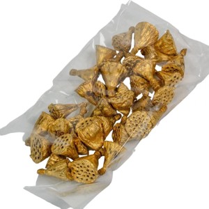 Mini lótusz 5 dkg - Óarany, Kellékek & szerszámok, Dekorációs kellékek, Termések, terméscsomagok, , MESKA