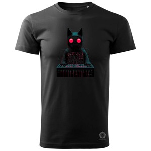 Synthwave Dj v2 férfi póló, Ruha & Divat, Férfi ruha, Póló, , MESKA
