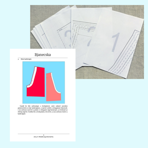 Laza ruha - PDF szabásminta - diy (csináld magad) - szabásminta, útmutató - szabásminta - Meska.hu