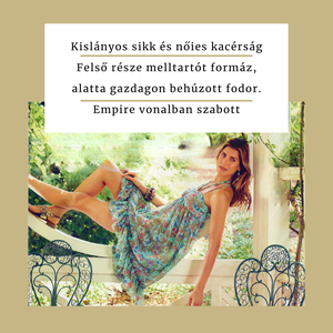 Vállpántos top és babydoll - PDF szabásminta - diy (csináld magad) - szabásminta, útmutató - szabásminta - Meska.hu