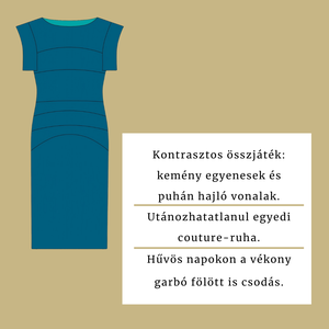 Íves ruha - PDF szabásminta - diy (csináld magad) - szabásminta, útmutató - szabásminta - Meska.hu